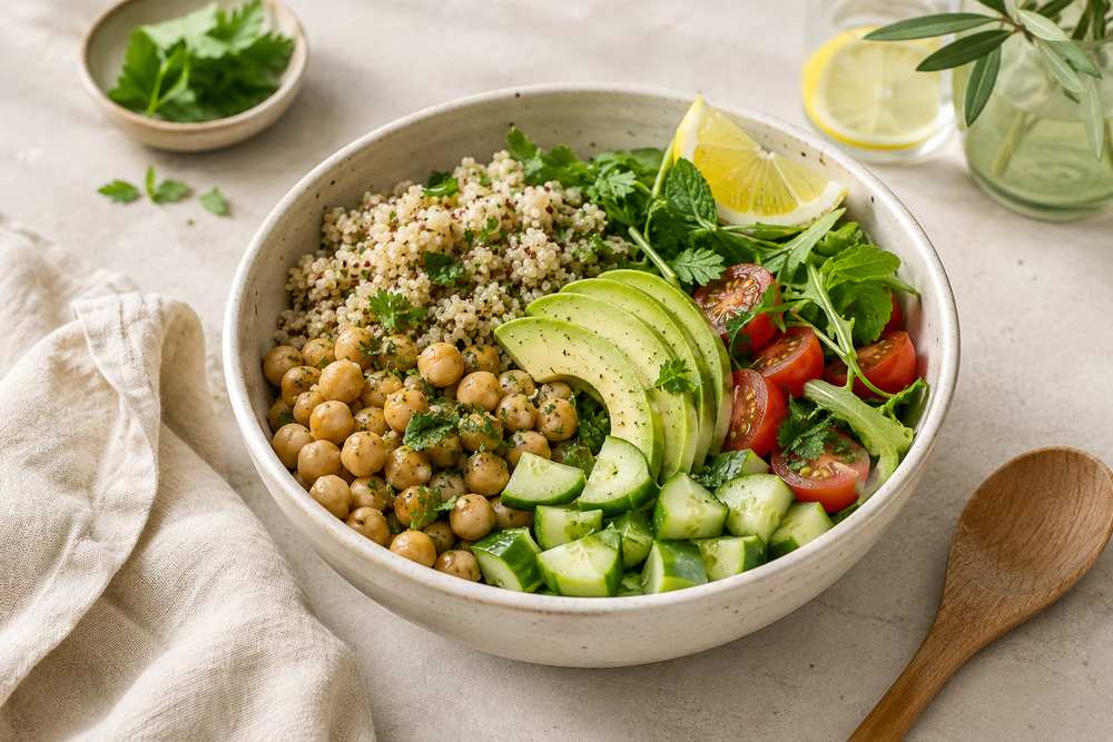 Kichererbsen Bowl
