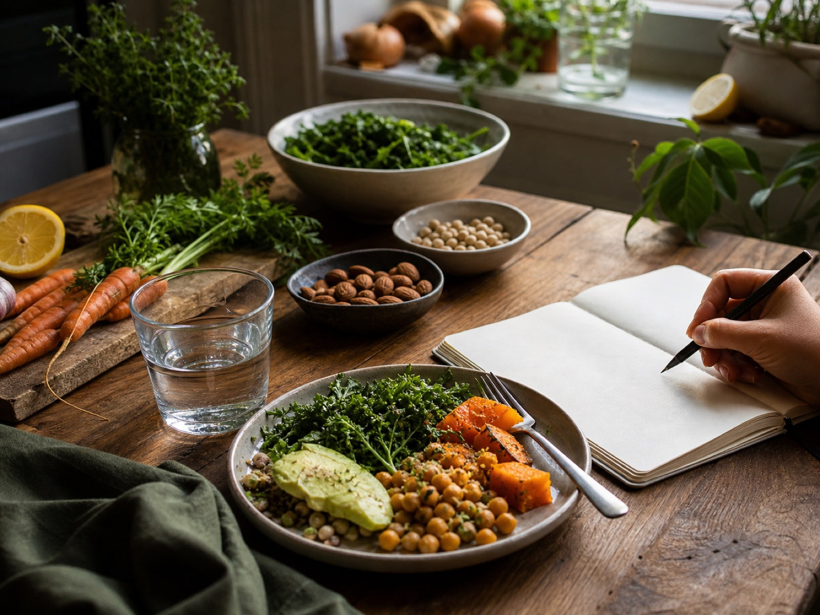 Natürliche und ausgewogene Ernährung