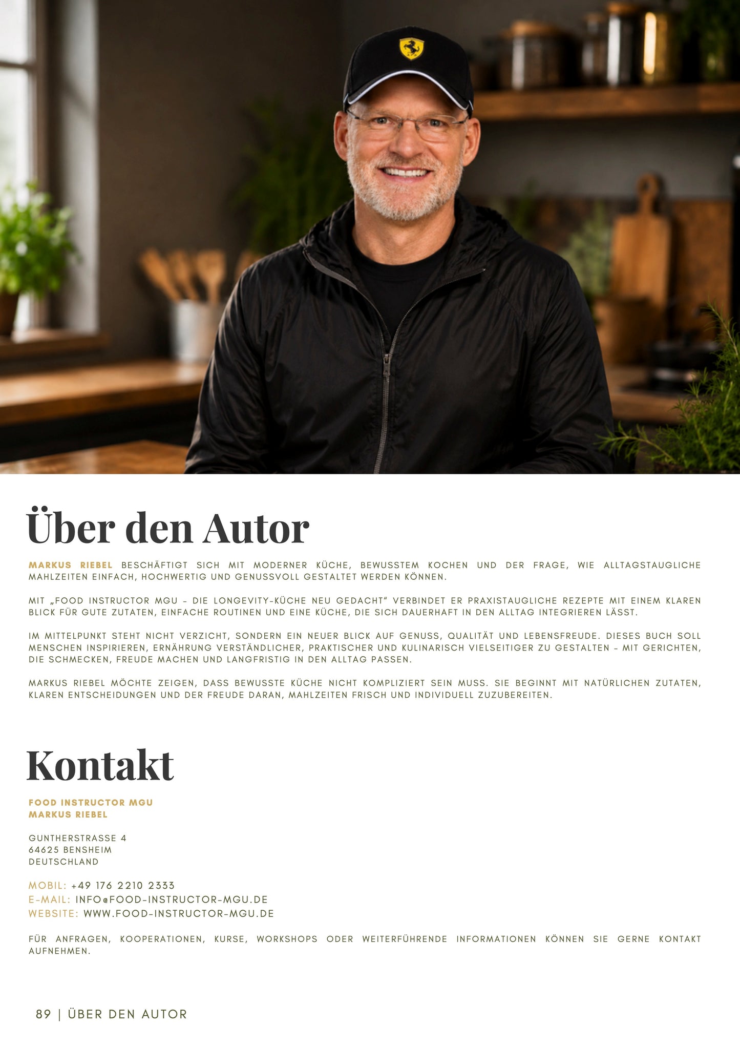 Food-Instructor-MGU - Longevity neu gedacht (digitale Variante als PDF)