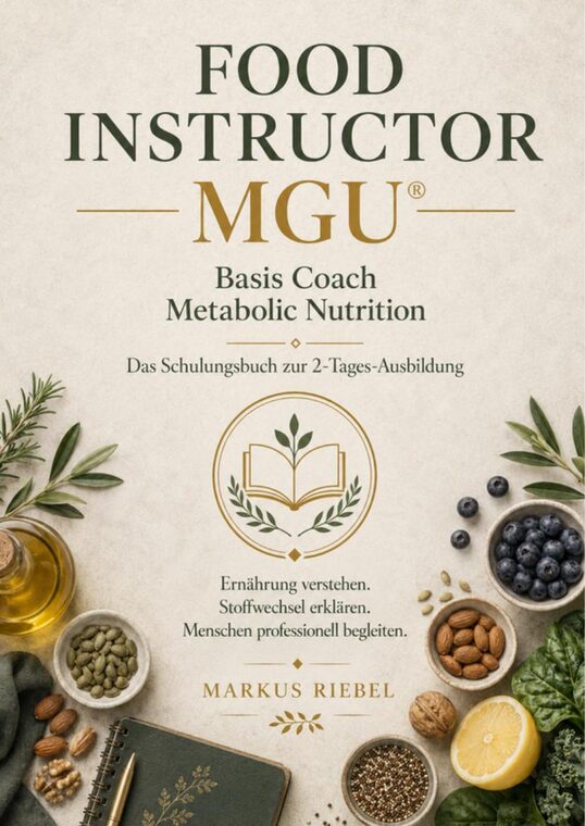 Basis Coach Metabolic Nutrition – Schulungsbuch zur 2-Tages-Ausbildung