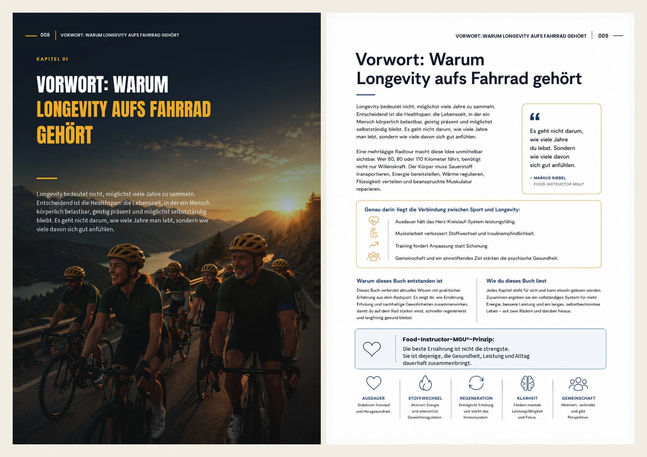 Vorwort Warum Longevity aufs Fahrrad gehört