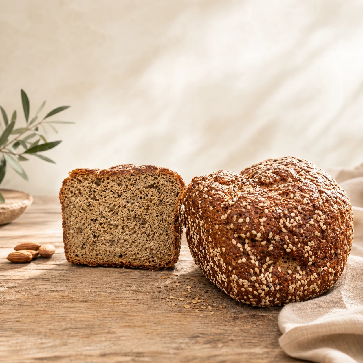 Food Instructor MGU Brot – ohne Getreide und ohne zugesetztes Gluten